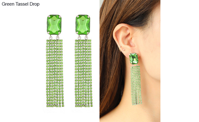 Image of $18.95 for Gemstone Drop Earrings (a $39.99 Value)