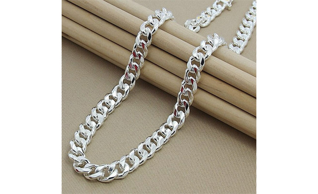 Image of $21.95 for a Men's 925 Silver Chain (a $64 Value)