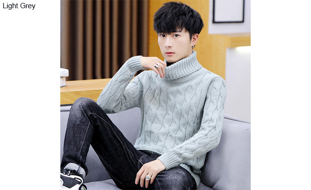 Image of $41.95 for a Men's Winter Turtleneck Sweater (a $78.99 Value)