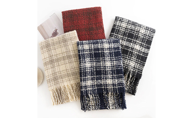Image of $19 for a Women's Plaid Scarf (a $39.99 Value)