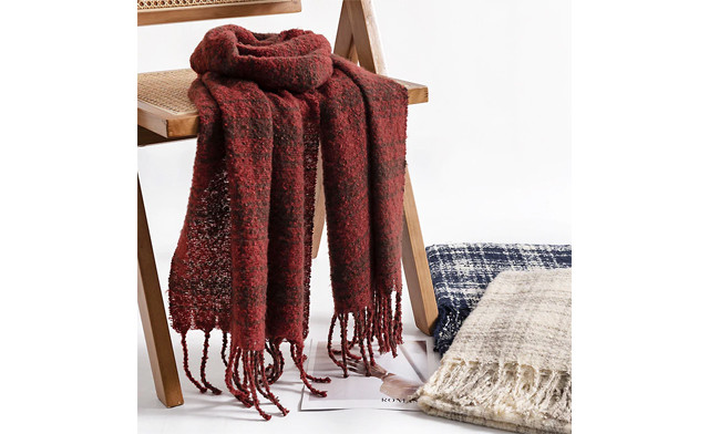 Image of $19 for a Women's Plaid Scarf (a $39.99 Value)