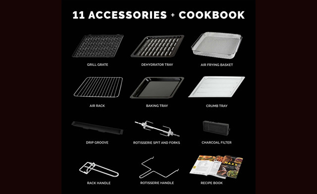 Image of $199.90 for a Kalorik MAXX 26 Quart Air Fryer Oven Grill (a $329.99 Value)