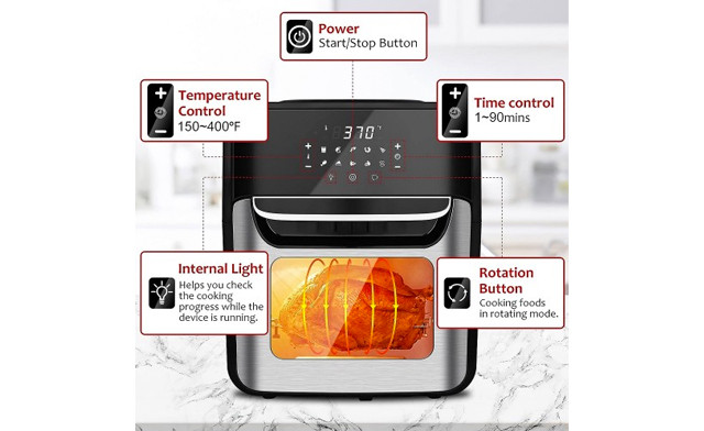 Image of $91.88 for a NUTRIFRYER 12.7 Qt. Air Fryer (a $169.99 Value)