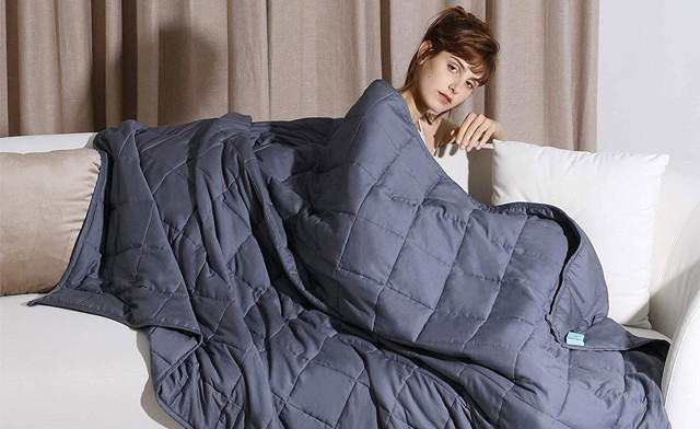 Image of $19.55 for a 15lb Weighted Blanket (a $109 Value)