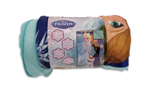 Image of $32.92 for a Frozen Sleeping Bag & Memory Foam Rug (a $62.99 Value) 