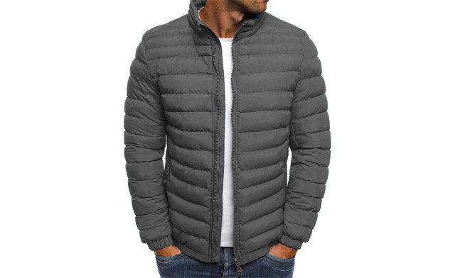 Image of $39.95 for a Men's Lightweight Puffer Jacket (a $104.99 Value)