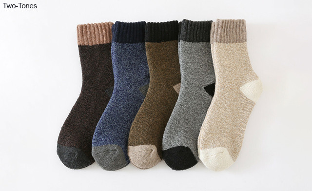 Image of $29.95 for 5 Pairs of Men's Merino Wool Socks (a $50 Value)
