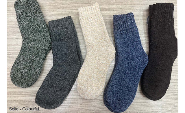 Image of $29.95 for 5 Pairs of Men's Merino Wool Socks (a $50 Value)