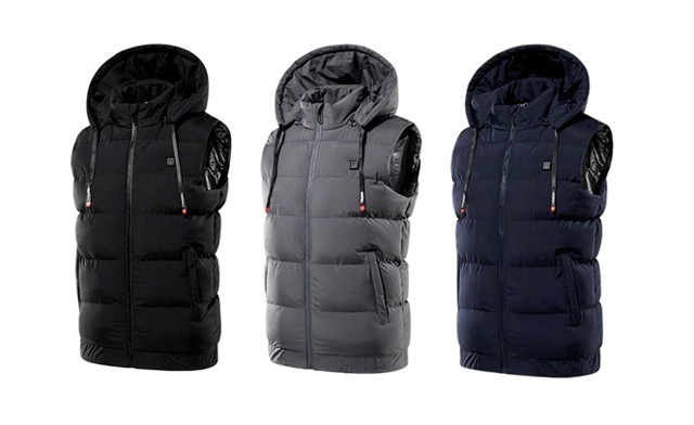 Image of $47.95 for a USB Heated Hooded Vest (a $159 Value)