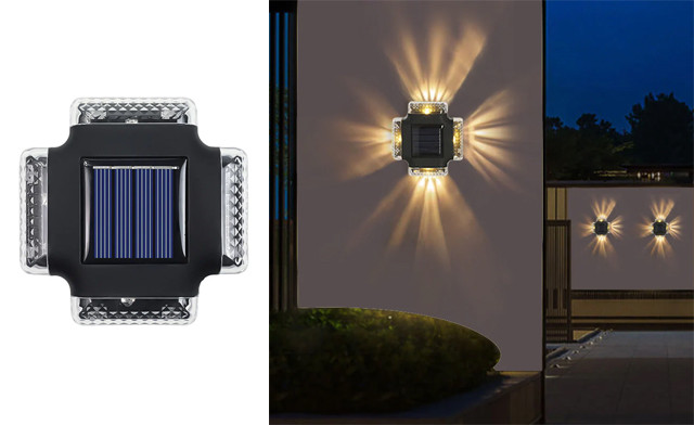 Image of $25 for a 4-Pack of LED Solar Outdoor Lights (a $64.75 Value)