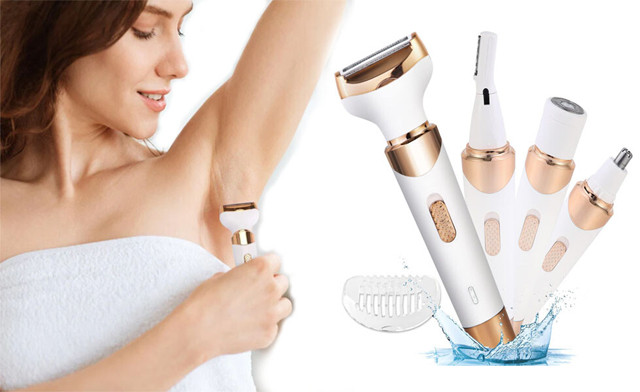 Image of $28.95 for a 4-in-1 Women's Electric Shaver (a $55 Value)