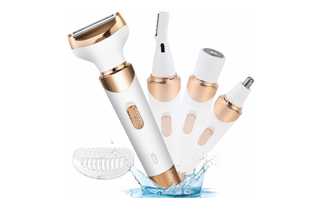 Image of $28.95 for a 4-in-1 Women's Electric Shaver (a $55 Value)