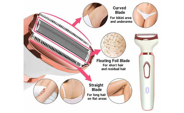 Image of $28.95 for a 4-in-1 Women's Electric Shaver (a $55 Value)