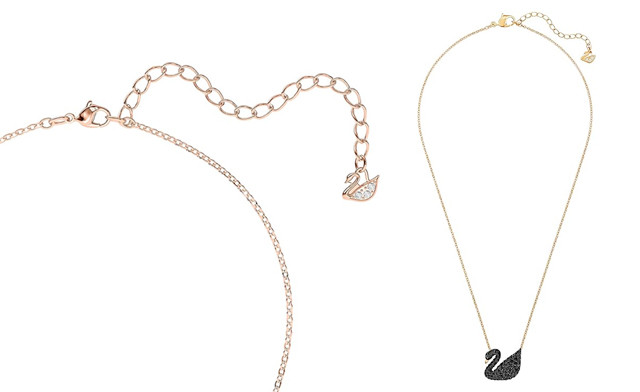 Image of Up to 59% off a Swarovski Swan Necklace