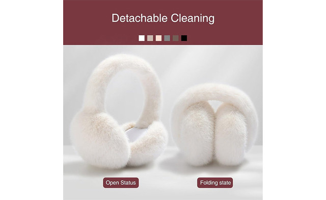 Image of $16.95 for Foldable Winter Fluffy Ear Muffs (a $29.99 Value)