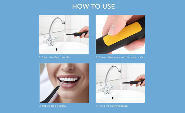 Image of $25 for an Electric Dental Plaque Remover Tool Kit (a $62.99 Value)