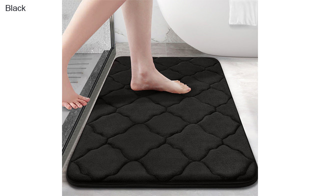 Image of $19.95 for a Soft Absorbent Bathroom Mat (a $38.50 Value)