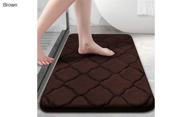 Image of $19.95 for a Soft Absorbent Bathroom Mat (a $38.50 Value)
