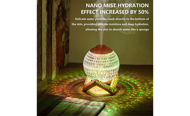 Image of $32.95 for a Crystal Ball Night Light and Humidifier (a $51.79 Value)