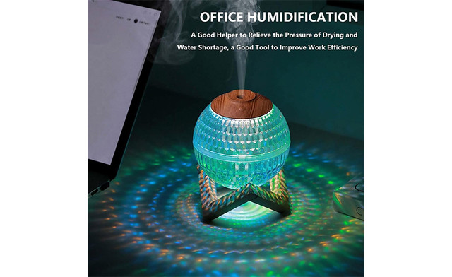 Image of $32.95 for a Crystal Ball Night Light and Humidifier (a $51.79 Value)