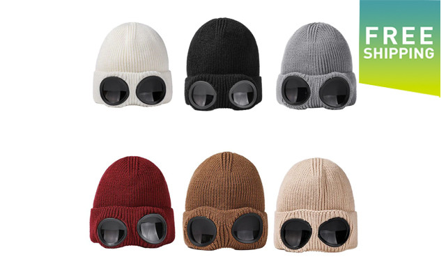 Image of $18.95 for a Windproof Hat with Glasses (a $39.99 Value)