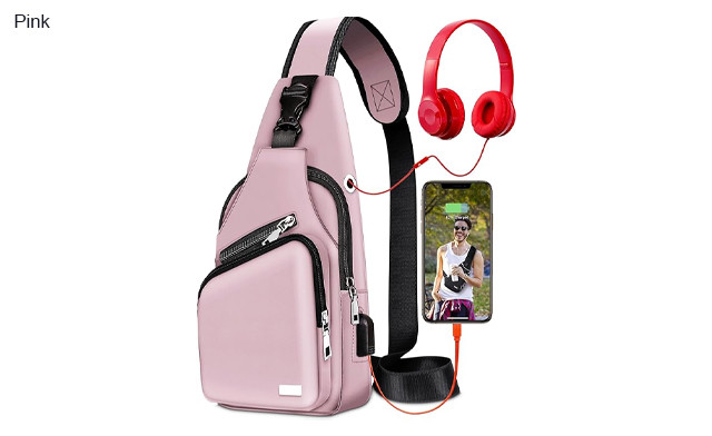 Image of $26.95 for a Waterproof Sling Crossbody Bag (a $75 Value)
