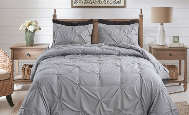 Image of $37.95 & Up for a Pintuck Comforter Set