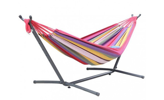 Image of $92.80 for a Hammock with Space Saving Steel Stand with Carrying Case (a $229 Value)