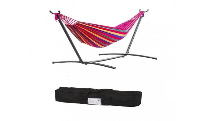 Image of $92.80 for a Hammock with Space Saving Steel Stand with Carrying Case (a $229 Value)