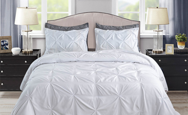 Image of $37.95 & Up for a Pintuck Comforter Set
