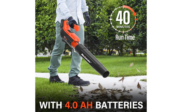 Image of $79.95 for a MAXLANDER Cordless Leaf Blower (a $129.99 Value)