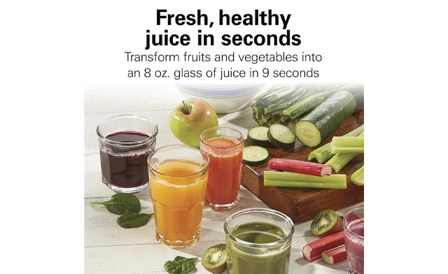 Image of $79.99 for a Hamilton Beach Whole Fruit Juicer (a $135 Value)