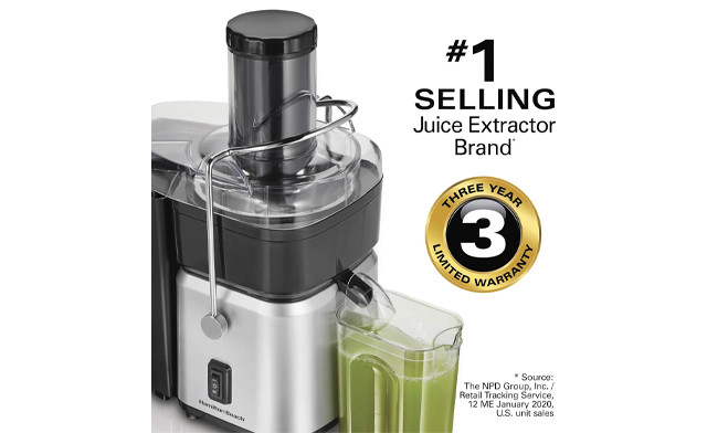 Image of $79.99 for a Hamilton Beach Whole Fruit Juicer (a $135 Value)