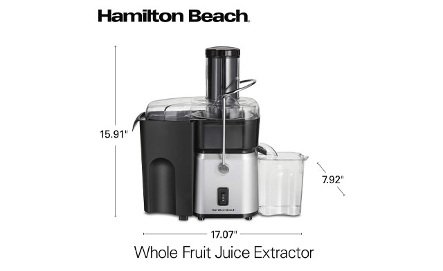 Image of $79.99 for a Hamilton Beach Whole Fruit Juicer (a $135 Value)