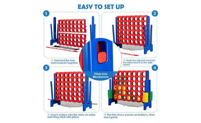 Image of $174.50 for a Giant Connect 4 Game Set (a $299.99 Value)