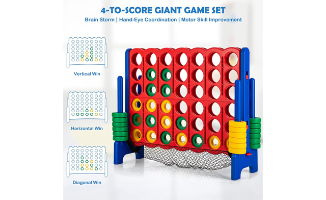 Image of $174.50 for a Giant Connect 4 Game Set (a $299.99 Value)