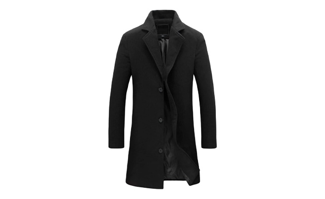 Image of $39.29 for a Men's Trench Coat (an $82.99 Value)