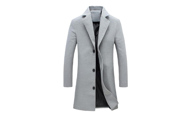Image of $39.29 for a Men's Trench Coat (an $82.99 Value)
