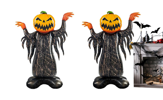 Image of $18.99 for a 2-Piece Halloween Pumpkin Ghost Balloon Set (a $39.99 Value)