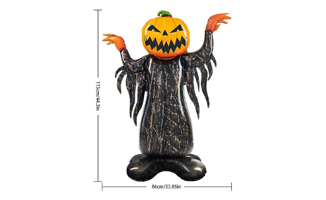 Image of $18.99 for a 2-Piece Halloween Pumpkin Ghost Balloon Set (a $39.99 Value)