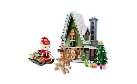 $58.95 for a Christmas Building Block House Set | WagJag