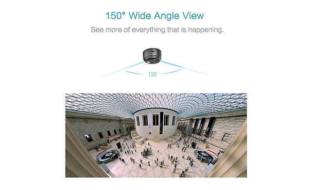 Image of $28.48 for a 2-Pack of Mini Wifi Connected Security Cameras with Motion Detection (a $69 Value)