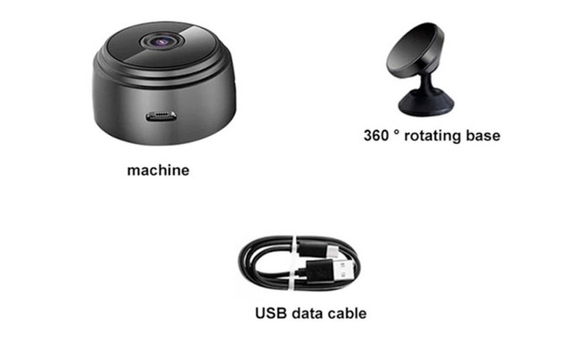 Image of $28.48 for a 2-Pack of Mini Wifi Connected Security Cameras with Motion Detection (a $69 Value)
