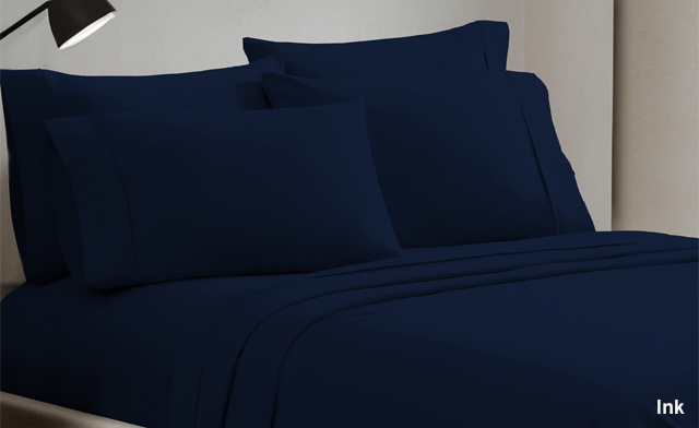 Image of $16.95 for a 4-Piece Microfibre Sheet Set (a $110 Value)