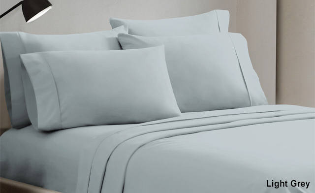 Image of $16.95 for a 4-Piece Microfibre Sheet Set (a $110 Value)