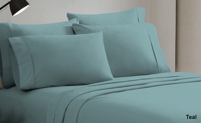 Image of $16.95 for a 4-Piece Microfibre Sheet Set (a $110 Value)