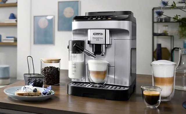 Image of $479.95 for a DeLonghi Magnifica Evo Automatic Espresso Maker - Refurbished (a $900 Value)