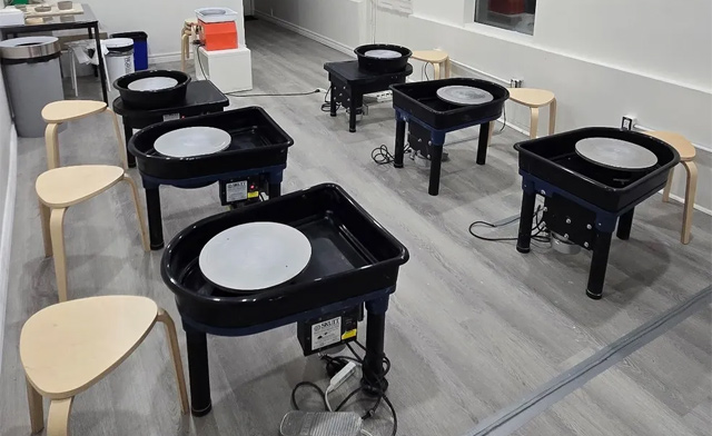 Image of $39 for a Pottery Hand Building & Wheel Clay Class for Two (3 Locations)