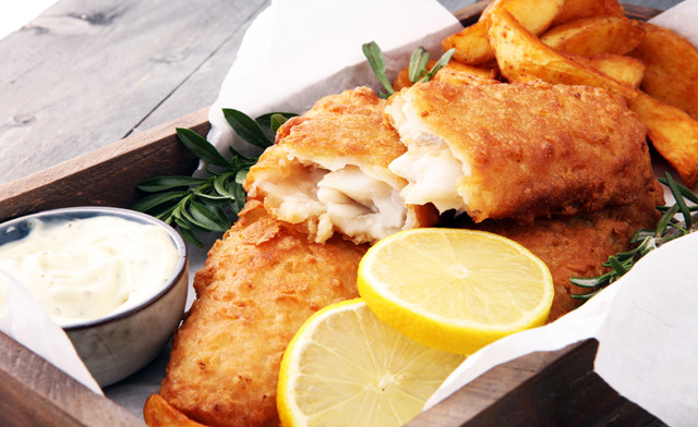 Image of $45 for 2 kg of English Style Crispy Battered Haddock (a $55 Value)