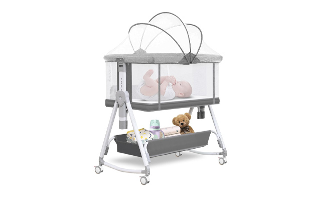 Image of $78.95 for a Youluzhen 3-in-1 Baby Bassinet (a $169.99 Value)